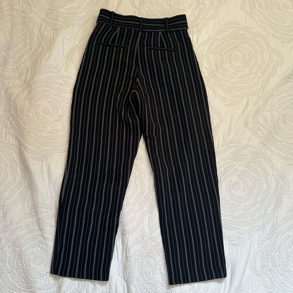 Aritzia Wilfred Tie Front Stripe Pants / Trousers - Picture 13 of 14